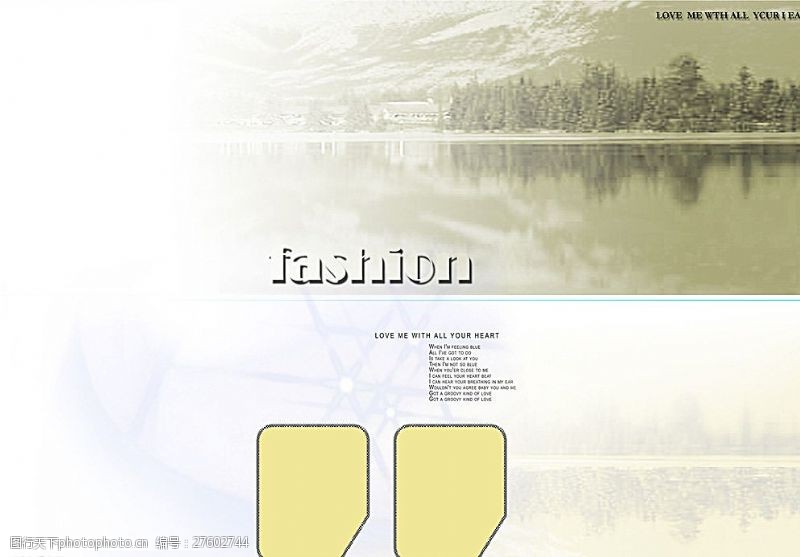 fashionFASHION艺术照设计模板图片