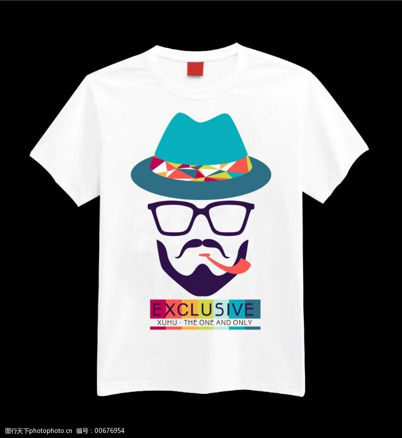 t恤服装设计t恤衫设计图案