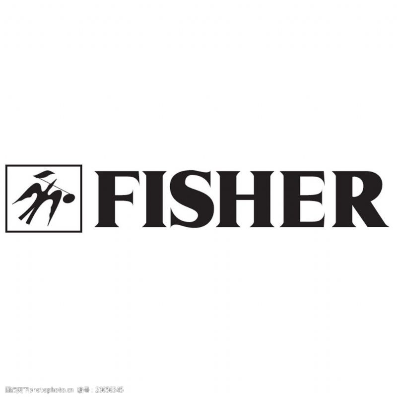 fisherFISHER简约logo标志设计