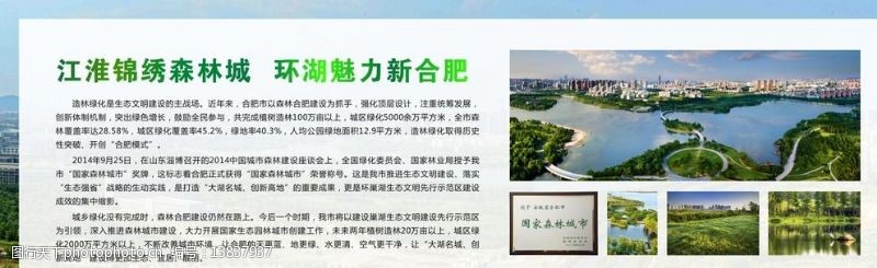 屏障江淮锦绣森林城环湖魅力新合肥图片