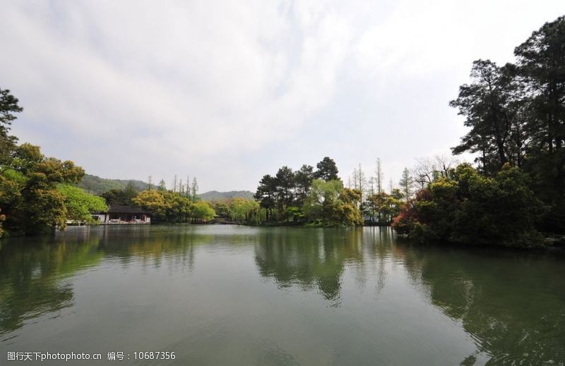 杭州西湖名胜杭州风景图片
