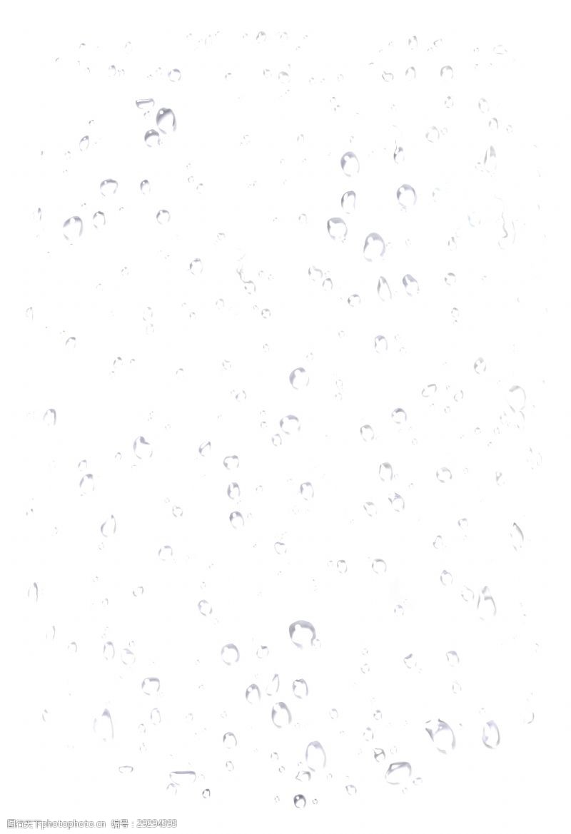 抠图专用水底气泡卡通透明素材