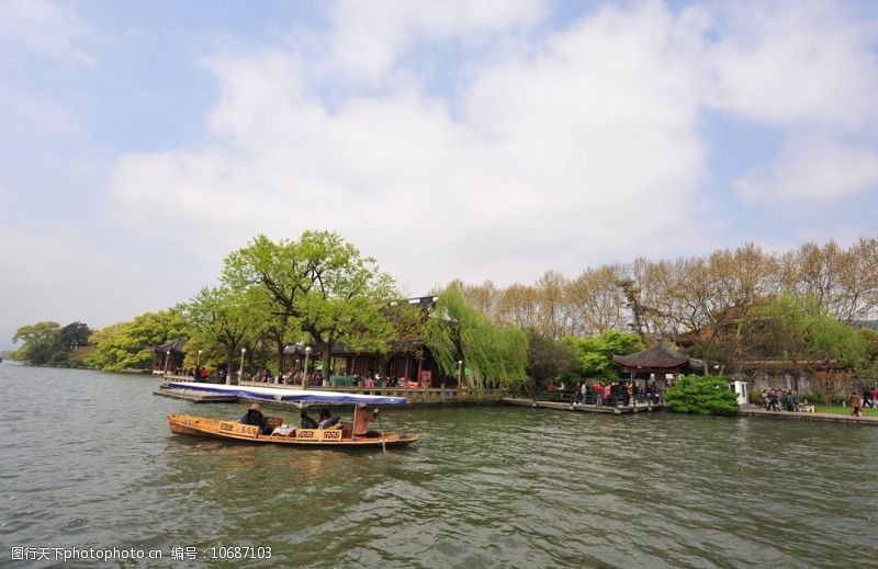 杭州西湖名胜西湖风景图片