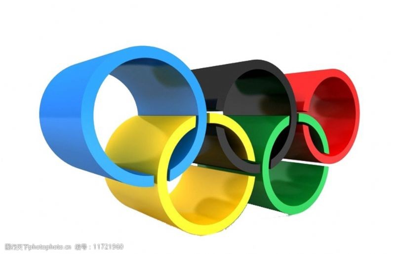 奥运会3D五环图片