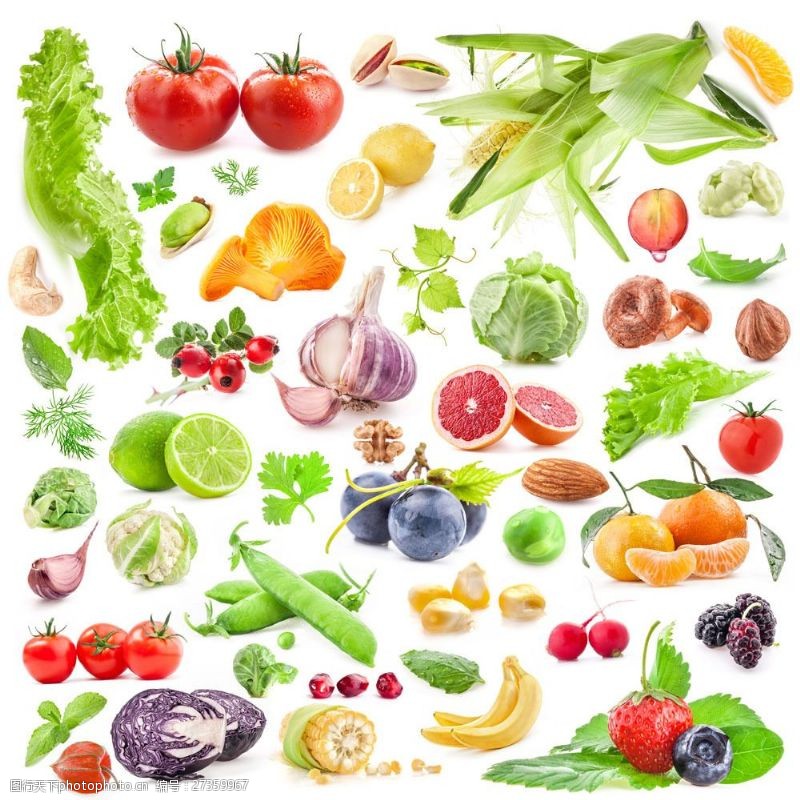 蔬菜种类各种蔬菜水果