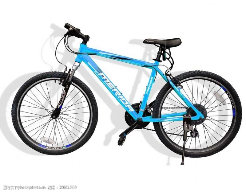 自行车比赛蓝色赛车png元素