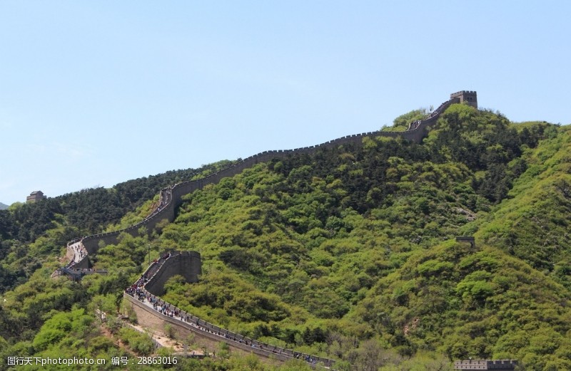 山魂北京八达岭长城风景