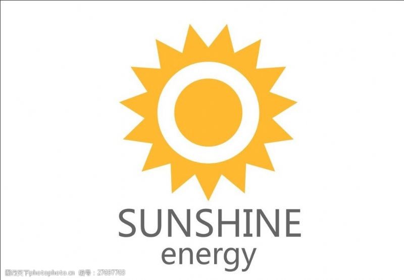 太阳能标志太阳标志