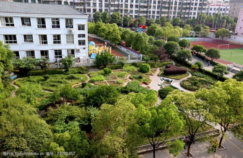 学校花坛图片免费下载 学校花坛素材 学校花坛模板 图行天下素材网