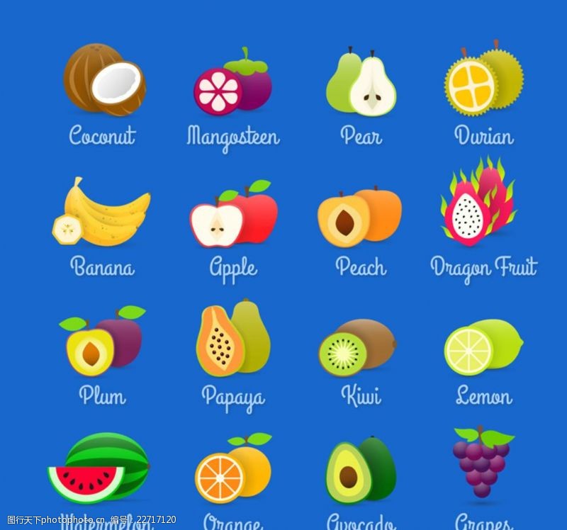 梨标签水果图标